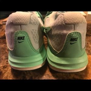 Mint green Nike’s